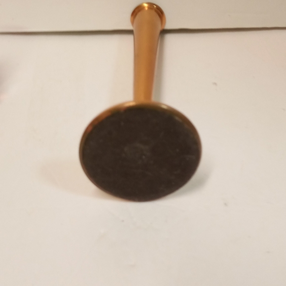 Rare Vintage Flute Vase Copper Metal 8.25 - Picture 3 of 4